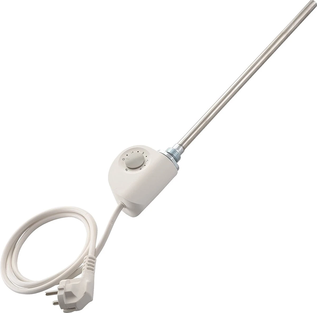 Schulte BREDA - Radiateur électrique Design - 60 X 169 Cm - Anthracite - Sèche Serviettes - élément Chauffant Gauche - Régulateur De Chaleur Type 3 - 900 Watt - H02416960-E3L 57 - Image 2