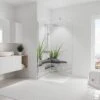 Schulte DecoDesign, 2 Parois Arrière De Douche Dans Un Angle, Photo : ZEN Stone-grass 634, Taille 2 X 90x210 Cm, EP1900922 634 / D1900922 634