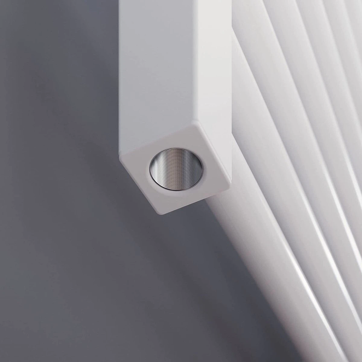 Schulte TURBO - Radiateur électrique Design - 60 X 170 Cm - Blanc - Sèche-serviettes - Régulation De Température Raccord 3 Droite - 600 Watt - Image 11