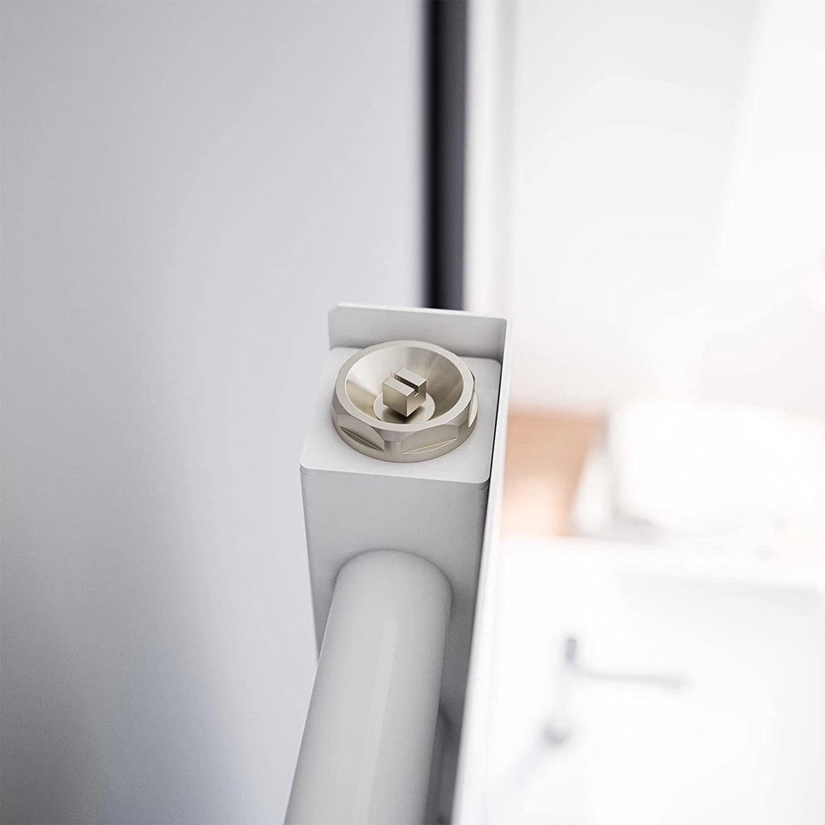 Schulte TURIN - Radiateur électrique Design - 60 X 114 Cm - Blanc - Sèche Serviettes - élément Chauffant Type 1 Gauche - 600 Watt - H113560-E1L 04 - Image 12