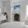 Schulte DecoDesign, Paroi Arrière De Douche En Photo : Old Boat Beach 644, Taille 90x210 Cm, EP1900921 644 / D1900921 644