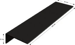 Étagère De Douche Schulte - étagère De Douche Facile à Coller, Facile Sans Perçage, 33 X 9,5 X 3,5 Cm, Couleur Noir, étagère De Salle De Bain Suspendue D1852 68