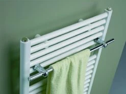 Porte-serviettes Universel 50 Cm , Schulte Art. 77500 02 , Chrome, Convient Pour Radiateur Tubulaire, Radiateur Design,