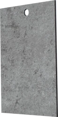 ÉCHANTILLON, ÉCHANTILLON 10 X 15 CM, Schulte DecoDesign, Mur De Fond De Douche En Gris Pierre "haute Brillance" 702, Décoration Murale - Décoration Murale - Panneaux Muraux De Salle De Bain - Revêtement Mural, M98401 702